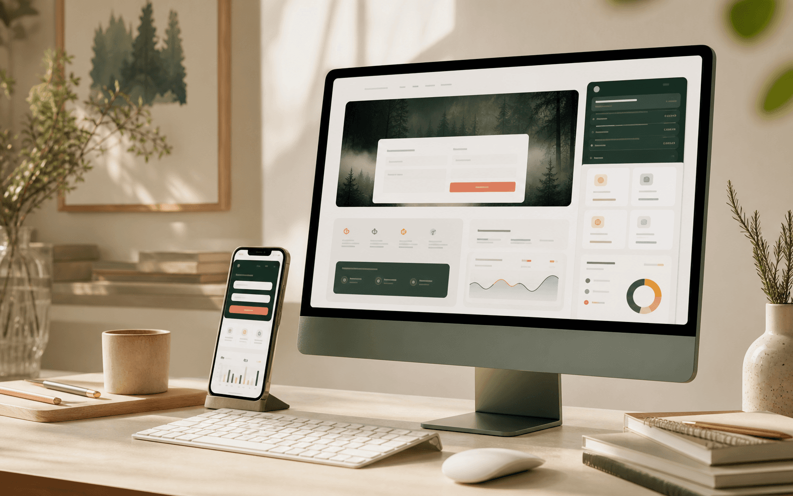 Concept Landing Page SaaS